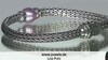 Zilveren armband met een paarse Ming parel (Nan Collection)