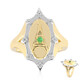 Anello in argento con Tsavorite del Kenya (Remy Rotenier)
