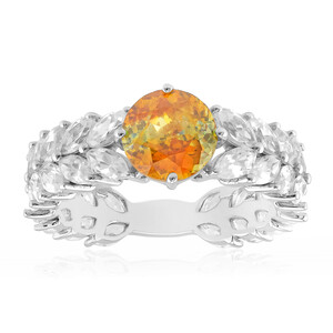 Sphalerite Silver Ring (de Melo Essence)