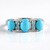 Anello in argento con Turchese Sleeping Beauty (Faszination Türkis)