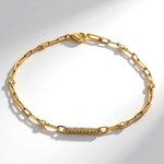 Bracciale in oro con Diamante SI1 (H) (CIRARI)