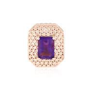 Ciondolo in argento con Ametista (MONOSONO COLLECTION)