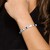 Topas-Silberarmband