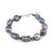 Bracelet en argent et Perle de culture d'eau douce mystique (TPC)