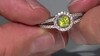 Zilveren ring met een Sfeen