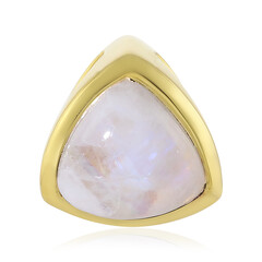 Rainbow Moonstone Silver Pendant