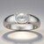 Anello in argento con Zircone