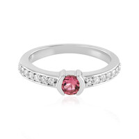 Anello in argento con Tormalina Rosa Nigeriana