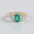 Anello in oro con Smeraldo Etiope