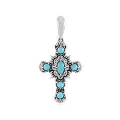 Ciondolo in argento con Turchese Sleeping Beauty