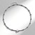Collana in argento con Perla d'Acqua Dolce Porpora