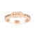 Anillo en oro con Diamante rosa de Francia de Argyle SI1 (Annette)