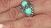 Anillo en plata con Turquesa (Desert Chic)
