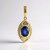 Ciondolo in argento con Cianite del Nepal