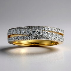Anello in oro con Diamante IF (D) (Annette)