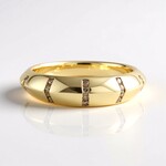 Bague en or et Diamant champagne I3 (de Melo Gold)
