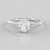 Anello in argento con Danburite