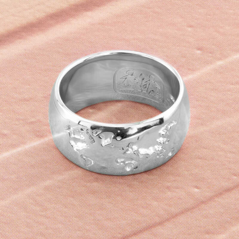 SI Brillant-Silberring