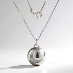 Collana in argento con Zircone (Adela Silber)