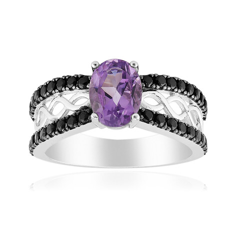 Amethyst-Silberring