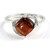 Anello in argento con Occhio di Tigre Rosso
