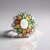 Anello in argento con Opale di Welo