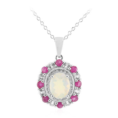 Welo-Opal-Silberhalskette