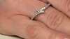 Zilveren ring met zirkonen