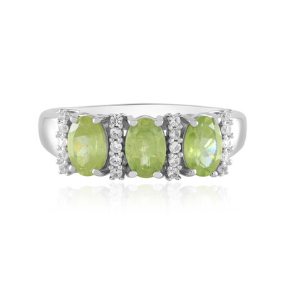Anello in argento con Sfene