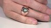 Zilveren ring met een Groene Minary Labradoriet (KM by Juwelo)