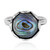 Anillo en plata con Concha de Abalone (Art of Nature)