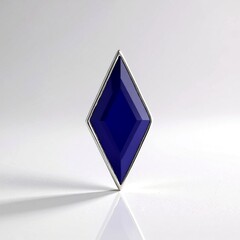 Ciondolo in argento con Calcedonio Blu