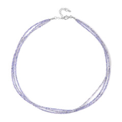 Collar en plata con Tanzanita