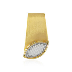 Ciondolo in argento con Quarzo Bianco