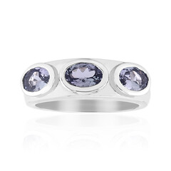Anello in argento con Tanzanite (non riscaldata)