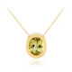 Collana in argento con Citrino Limone (MONOSONO COLLECTION)