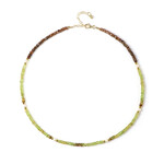 Collana in argento con Sfene