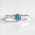 Anello in argento con Zircone Ratanakiri
