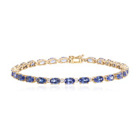Bracelet en or et Tanzanite AAA (CIRARI)