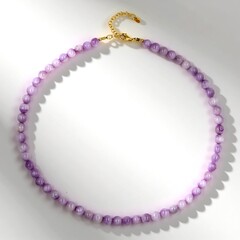 Collana in argento con Kunzite