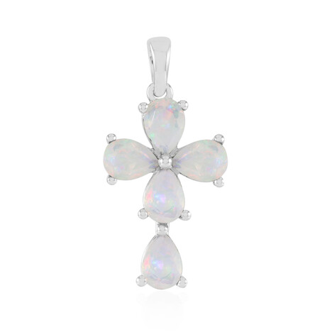 Welo Opal Silver Pendant