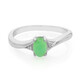 Bague en argent et Chrysoprase impériale