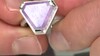 Zilveren ring met een lavendel amethist (MONOSONO COLLECTION)