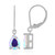 Moonlight Quartz Silver Earrings