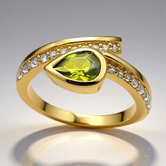 Anello in argento con Idocrasio