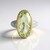 Anello in argento con Ametista Verde (Adela Silber)