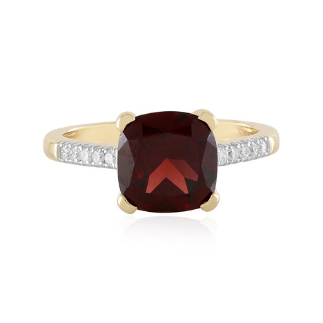 Bague en or et Grenat du Mozambique (SUHANA)