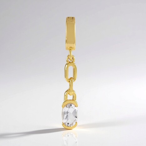 Ciondolo in argento con Petalite