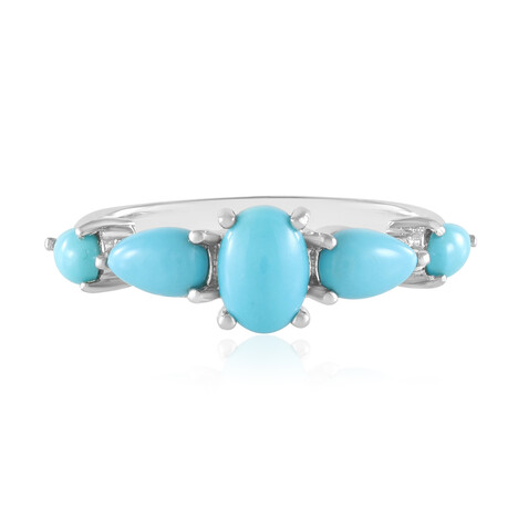 Sleeping Beauty-Türkis-Silberring (Faszination Türkis)