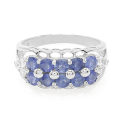 Bague en argent et Saphir de Kanchanaburi